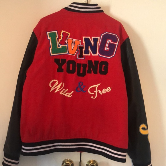 Men’s varsity Bleecker& Mercer Y2k good day jacket - Picture 16 of 16